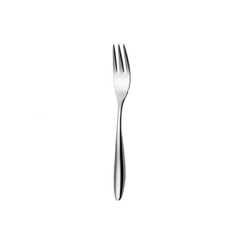 Furtino Wave 18/10 Stainless Steel Cake Fork 4 mm, Length 16 cm, Pack of 6