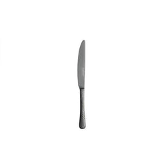 Furtino Hamford Dessert Knife Black Matt 18/10 Stainless Steel Dessert Knife 4 mm, Pack of 6