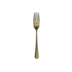 Furtino Hamford Table Fork Gold Matt 18/10 Stainless Steel Table Fork 4 mm, Pack of 6