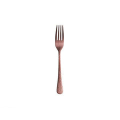 Furtino Hamford Table Fork Rose Matt 18/10 Stainless Steel Table Fork 4 mm, Pack of 6